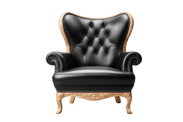 armchair isolated on white