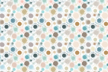 Watercolor, ink or paint round or circles paint splash background for banner ads or presentation. Hand draw abstract art painting for print, card, invitation, package, website header or design. 