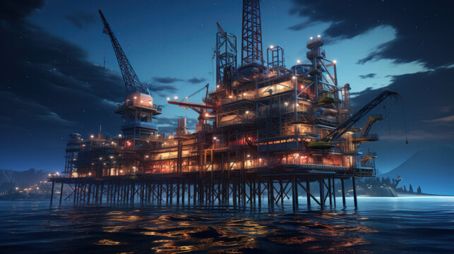 Mobile Offshore Drilling Unit, Jack Up Rig