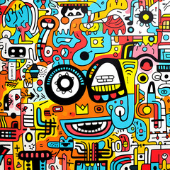 Expressive Lines: Doodle Pattern Unleashes Creativity, Generative AI