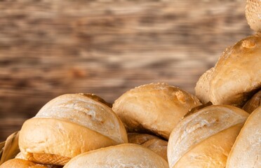 Cheese fresh tasty bread basket