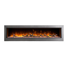 Electric Fireplace isolated on transparent background