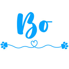 Bo Name for Baby Boy Dog