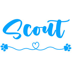 Scout Name for Baby Boy Dog