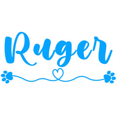 Ruger Name for Baby Boy Dog