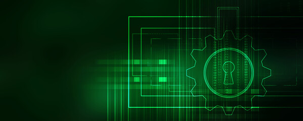 2D rendering illustration.  gears on a white background