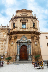 Porta Garibaldi in Marsala, Sicily, Italy,