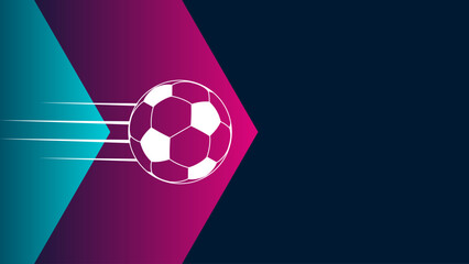 Soccer design template football design soccer ball vector design illustration