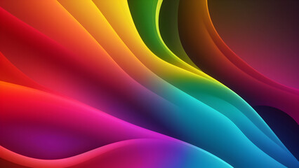 Obraz premium 3d colorful background. 3d colorful vibrant background 85. generative ai