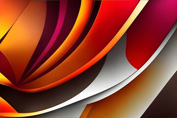 3d Colorful abstract wallpaper modern background 42. generative ai