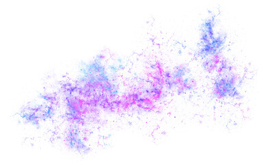 Blue Clouds Outer Nebula Galaxy PNG transparance background