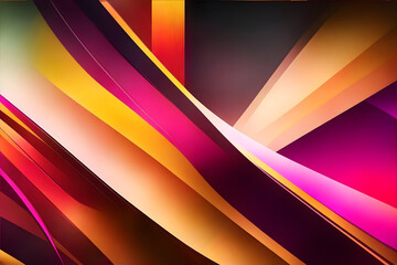 3d Colorful abstract wallpaper and modern background 131. generative ai