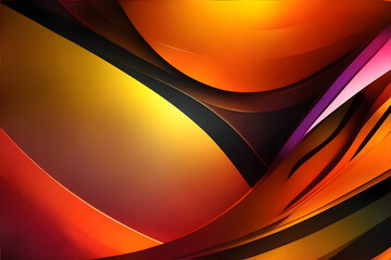 3d Colorful abstract wallpaper and modern background 132. generative ai