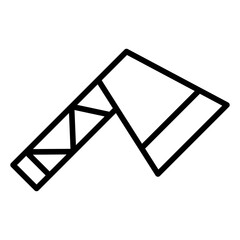 Outline Axe icon