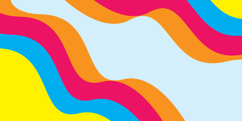 abstract banner design. Elegant wavy vector background