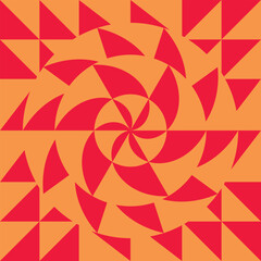 red orange abstract colorful Hijab Square Scarf Design with ornaments and geometric shapes classic and modern Pattern silk neck scarf duvet cover carpet rug design texture vector