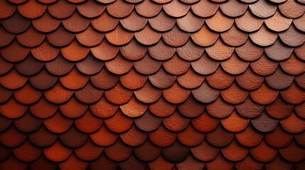 background of brown tiles