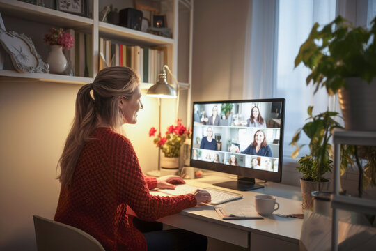 A Patient Having A Remote Telemedicine Consultation With A Caring Healthcare Provider