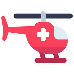 Medical Helicopter Icon
