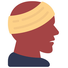 Head Injury Bandages Icon