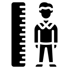 Height Measurement Icon