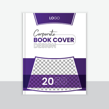 Business book cover design and profile cover design template