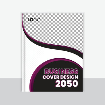 Business cover profile design and book cover design template