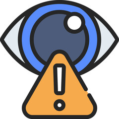 Vision Warning Icon