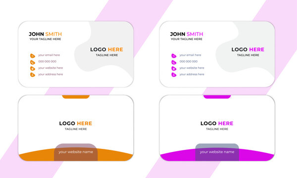 Modern Business Card Design Template