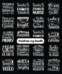 Best Selling Christmas SVG Bundle T Shirt Design Vector