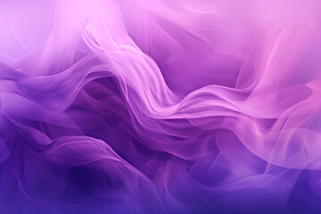 Waves of neon blue and purple smoke abstract background. Studio shot of purple smoke - obrazy, fototapety, plakaty
