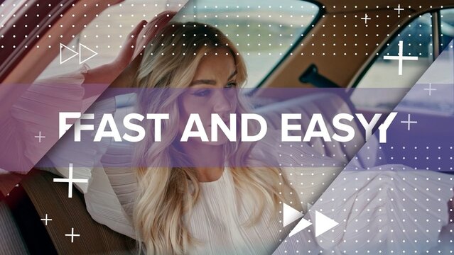 Fast Forward Urban Shapes Intro Opener Slideshow Template