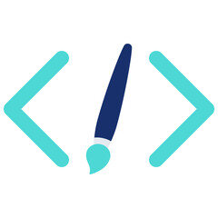 Ai Art Code Icon