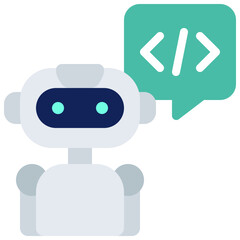 Robot Programmer Icon
