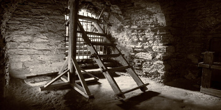 Rack in the torture chamber of Castle