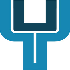 YU LETTER LOGO