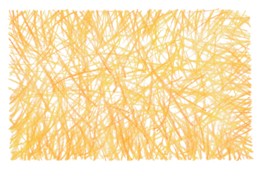 PNG Hand drawn yellow scrawl sketch line hatching. Pen, pencil, pastel texture art grunge texture stain on transparent background.