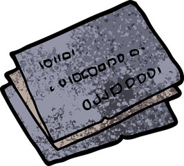 old credit cards cartoon