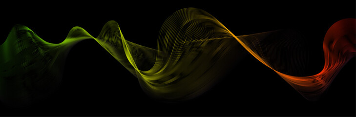 abstraction, waves, vector, wallpaper, background
