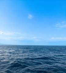 Obraz premium blue sky and sea