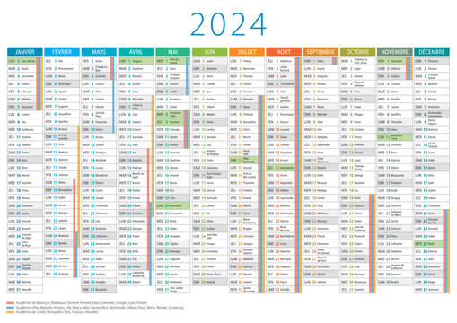 Agenda 2024: Agenda Semainier Cœurs d'un an de janvier 2024 à décembre  2024, 52 Semaines | Calendrier | Répertoire | Calendrier des vacances |  Emploi