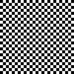 Fototapeta premium black and white checkered seamless pattern background no. 4