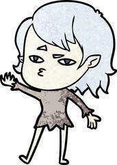 cartoon vampire girl