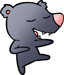 cartoon bear