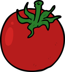 cartoon fresh tomato