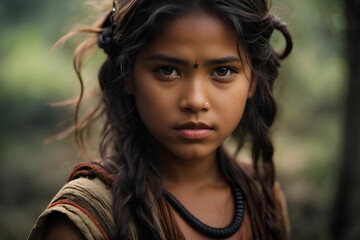 Fototapeta premium portrait of a girl