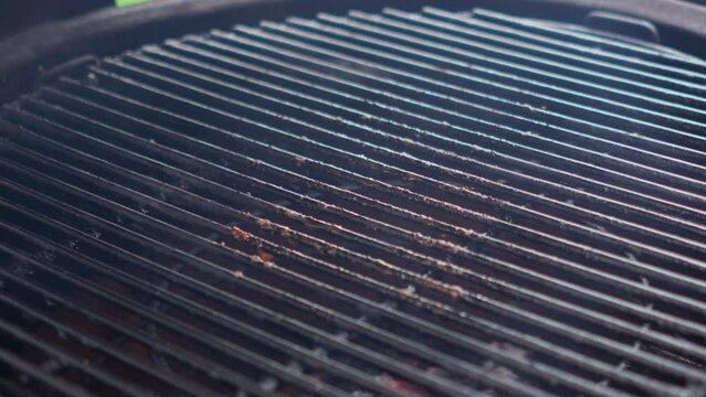 steak on grill 