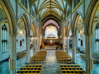 Blackburn Cathedral, Lancashire, UK - Main Hall