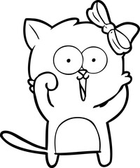 cartoon cat