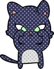 cute cartoon cat